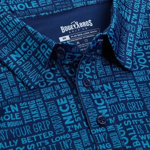 Bogey Bros Golf Co - That's What She Said - Polo